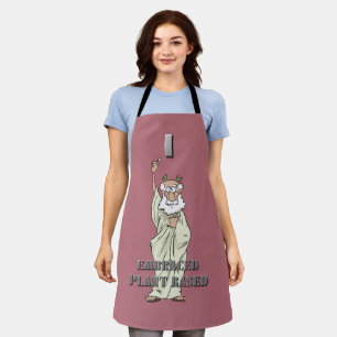 Grappig Grieks God "Ik heb Plant gebaseerd" Apron Schort