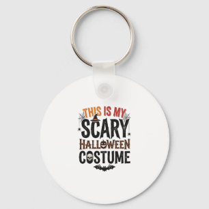 Grappig Griezelen Halloween Kostuum Vintage Shirt  Sleutelhanger