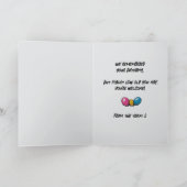 Grappig Grijs Aangepaste Foto Verjaardag Kaart Gro (Binnen)