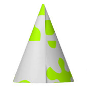 Grappig grijs groen slik leuk modern kinder feesthoedjes (Achterkant)