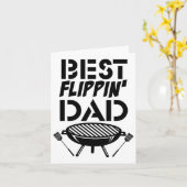 Grappig  Grill Daddy - Grillen en bijvullen Kaart (Gele Bloem)