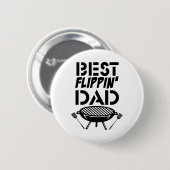 Grappig Grill Daddy - Grillen en bijvullen Ronde Button 5,7 Cm (Voorkant /achterkant)