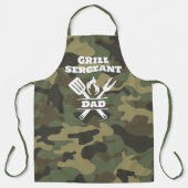 Grappig Grill Sergeant Camo Schort (Voorkant)
