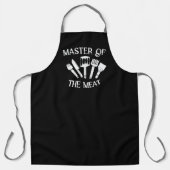 Grappig Grillcadeau voor mannen - Meester van het  Schort (Voorkant)