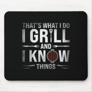 Grappig Grillen BBQ Barbecue Roken Vlees Roker GR Muismat