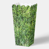 Grappig groen gras, echt fototextuurpatroon leuk bedankdoosjes (Voorkant)