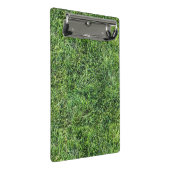 Grappig groen gras, echt fototextuurpatroon leuk mini klembord (Schuin)