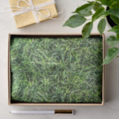 Grappig groen gras, echt fototextuurpatroon leuk tissuepapier (Geschenk)