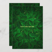 Grappig groen unbe-leaf-able bedankkaart (Voorkant / Achterkant)