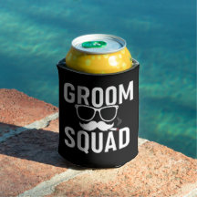 Grappig Groom Squad Wedding Party Design