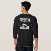 Grappig Groom Squad Wedding Party Design Trui (Achterkant volledig)