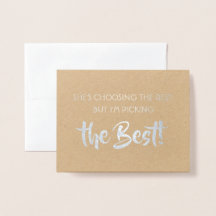 Grappig Groomsman voorstel - het beste