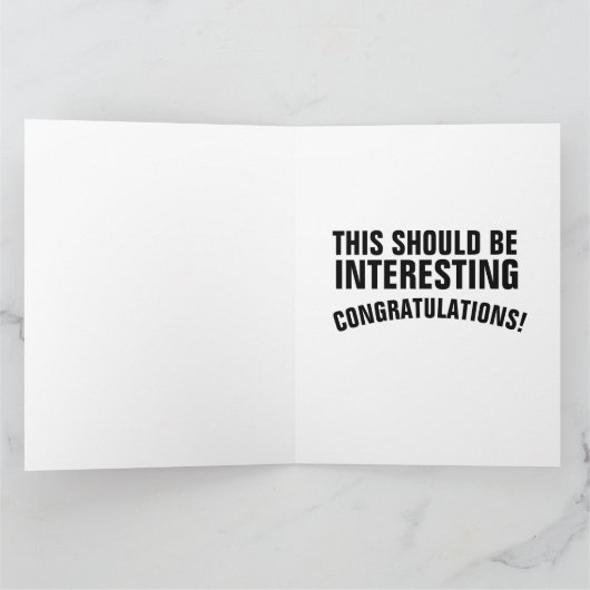 GRAPPIG GROOT BRUILOFT WENSKAART KAART (Binnen)