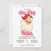 Grappig groot nick energie kerstfeest kaart (Voorkant)