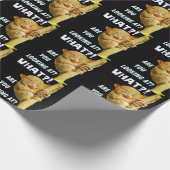 Grappig groots geoogste doelwit wat je ziet cadeaupapier (Hoek)