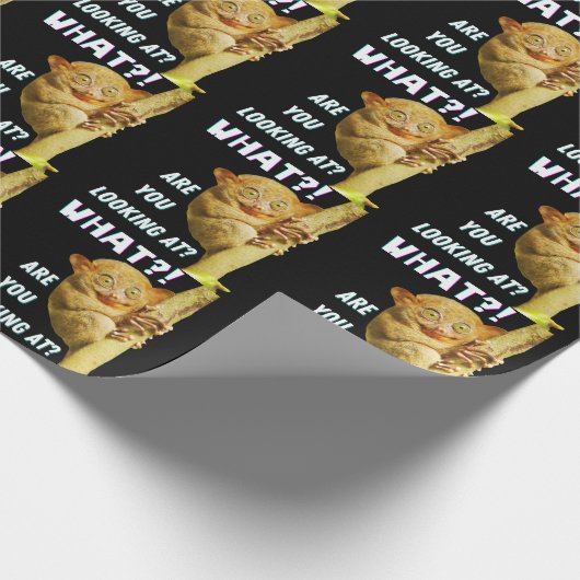 Grappig groots geoogste doelwit wat je ziet cadeaupapier (Hoek)