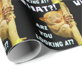 Grappig groots geoogste doelwit wat je ziet cadeaupapier (Rol Hoek)