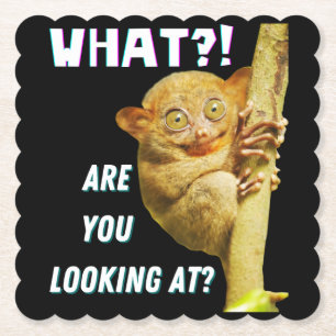 Grappig groots geoogste doelwit wat je ziet kartonnen onderzetters