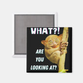 Grappig groots geoogste doelwit wat je ziet magneet (Voorkant / Achterkant)