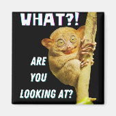 Grappig groots geoogste doelwit wat je ziet magneet (Voorkant)