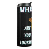 Grappig groots geoogste doelwit wat je ziet thermosbeker (Gedraaid links)