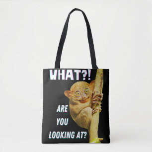 Grappig groots geoogste doelwit wat je ziet tote bag