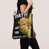 Grappig groots geoogste doelwit wat je ziet tote bag (Dichtbij)