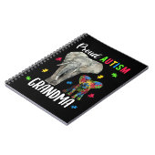Grappig grootse autisme-bewustmakingsshirt voor vr notitieboek (Linkerzijde)