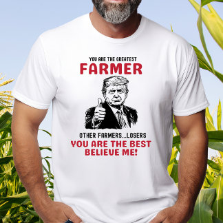 Grappig Grootste Boer Trump T-shirt