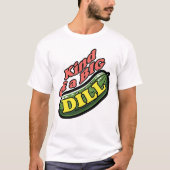 Grappig grote dille augurk t-shirt (Voorkant)