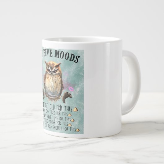 Grappig Grote Koffiekop (Voorkant rechts)