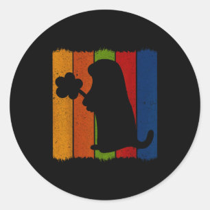 Grappig Groundhog-teamshirt Gelukkige Groundhog-da Ronde Sticker