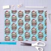 Grappig Grumpy Cat Christmas Tissue Papier (Craft)