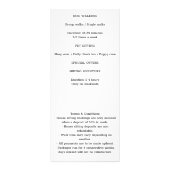 Grappig Grumpy Hond Wandelen Huisdier Zitten Reclamekaart (Achterkant)