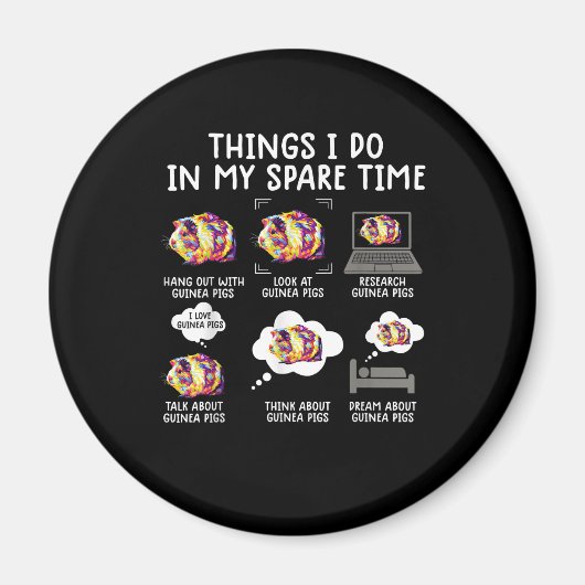 Grappig Guinee-achtige dingen die ik in mijn vrije Magneet (Voorkant)