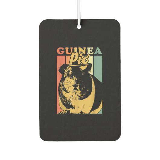 Grappig Guinee-Bisschop Luchtverfrisser (Voorkant)