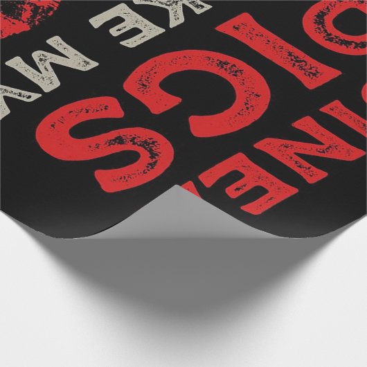 Grappig Guinee-Varken Cadeaupapier (Hoek)