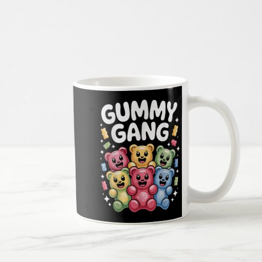 Grappig Gummy Beer Design Voor Mannen Vrouwen Kind Koffiemok (Rechts)