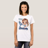 Grappig Gym body word art T-shirt (Voorkant volledig)