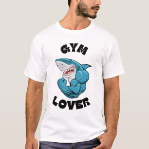 Grappig gym-liefhebbers t-shirt