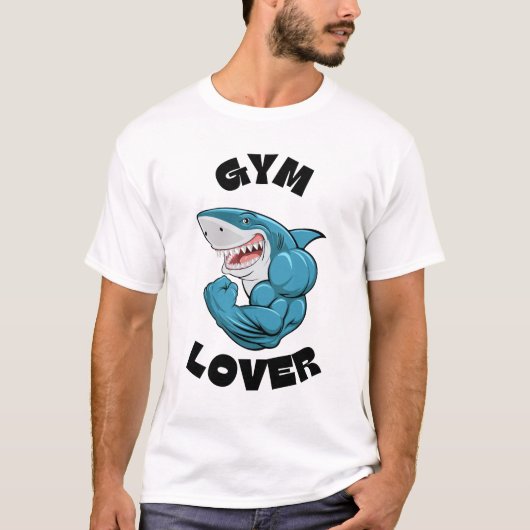 Grappig gym-liefhebbers t-shirt (Voorkant)