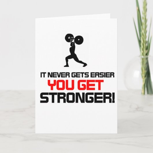 Grappig Gym offerte ontwerp Kaart (Voorkant)