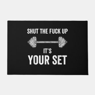 Grappig Gym-werkout van uw vaste offerte Deurmat