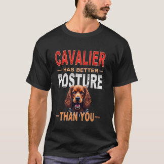 Grappig gymcadeau voor Cavalier King Charles Spani T-shirt