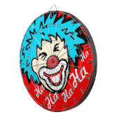 Grappig ha ha grafisch clown dart board dartbord (Voorkant Rechts)