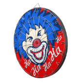 Grappig ha ha grafisch clown dart board dartbord (Voorkant Rechts)