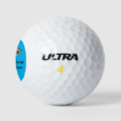 Grappig haai thema nieuwigheid golfballen (Logo)