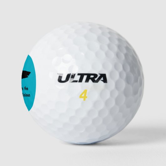 Grappig haaienontwerp golfballen (Logo)