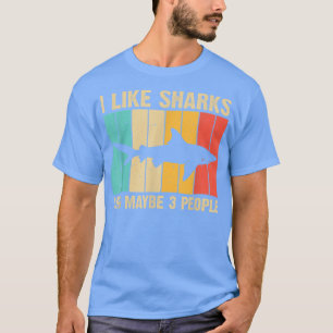 Grappig haaienontwerp voor kinderen mannen vrouwen t-shirt