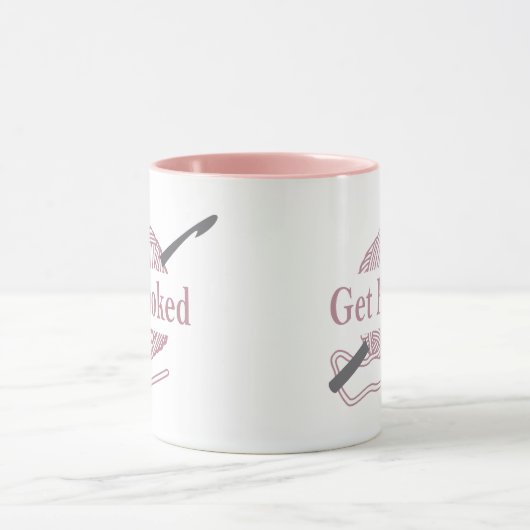 Grappig Haak Quote Haakmachine gezegde Mok (Midden)